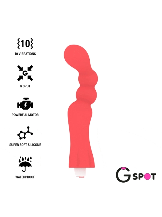 Gohan Vibrator Hellrot von G-Spot