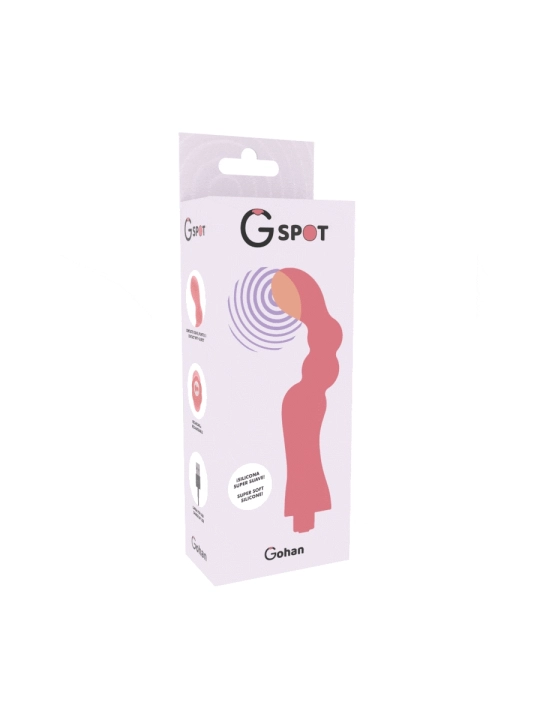 Gohan Vibrator Hellrot von G-Spot