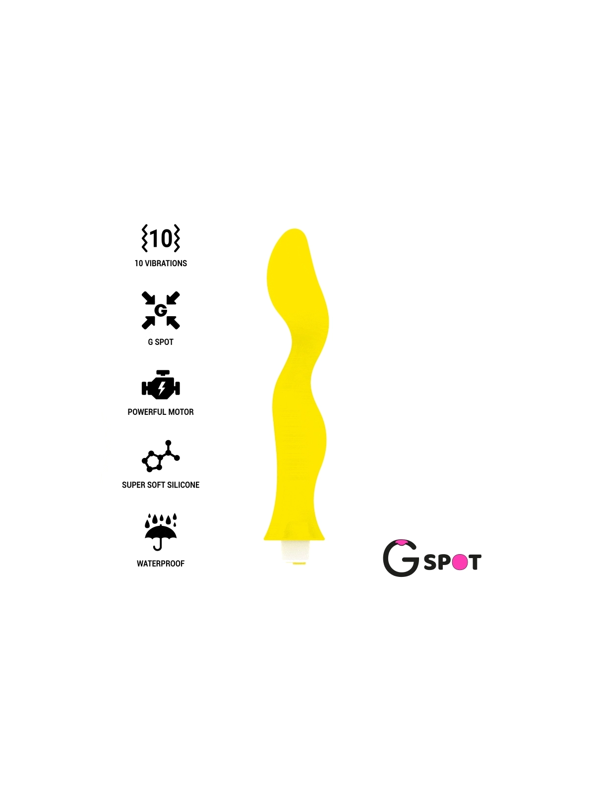 G-Spot Gavyn Gelbe Vibrator von G-Spot