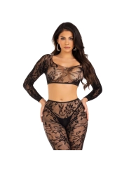 Set aus Kurzem Oberteil und Strumpfhose von Leg Avenue Sets