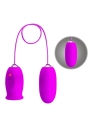 Daisy Dual Egg Wiederaufladbarer Vibrator Lila von Pretty Love Flirtation