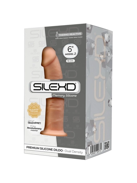 Modell 2 Realistischer Penis Premium Silexpan Silikon 15 cm von Silexd