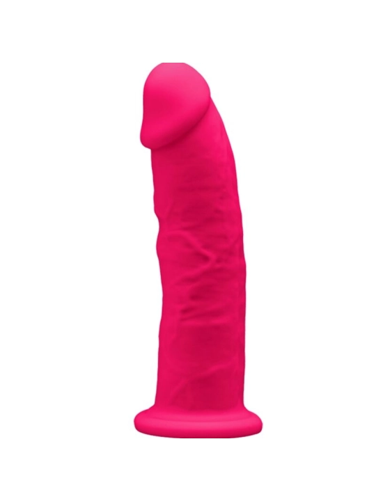 Modell 2 Realistischer Penis Premium Silexpan Silikon Fuchsia 15 cm von Silexd