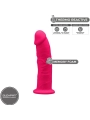 Modell 2 Realistischer Penis Premium Silexpan Silikon Fuchsia 15 cm von Silexd