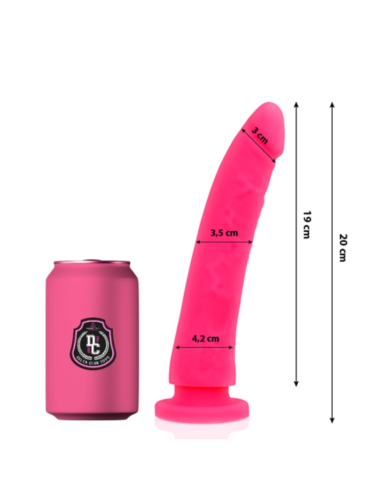 Toys Rosa Dildo Medizinisches Silikon 20 cm -O- 4 cm von Deltaclub