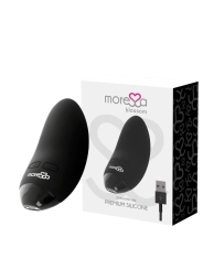 Blossom Schwarzer Vibrator von Moressa