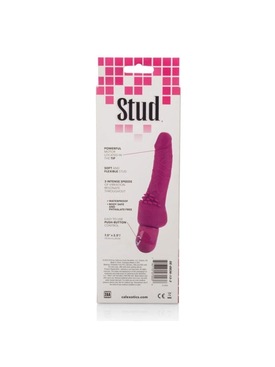 Power Stud Cliterrific Rosa Vibrator von Calexotics