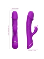 Dildo Vibrator Kaninchen Silikon Lila von Armony Vibrators