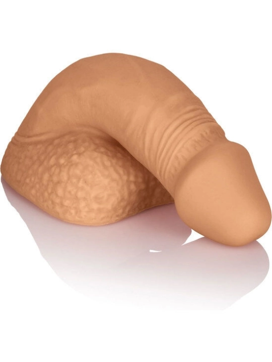 Silikon-Packung Penis 12.75 cm Karamell von Calexotics