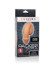 Silikon-Packung Penis 12.75 cm Karamell von Calexotics