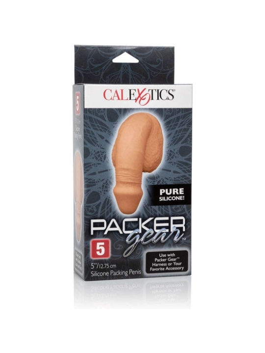 Silikon-Packung Penis 12.75 cm Karamell von Calexotics