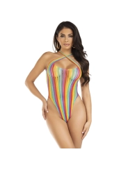 Cross-Bodysuit Mehrfarbig von Leg Avenue Teddies