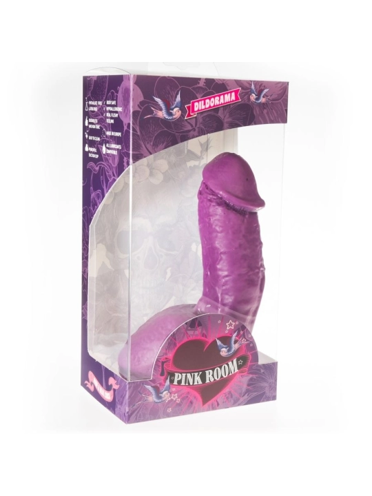 Elian Realistischer Dildo Lila 17,5 cm von Pink Room