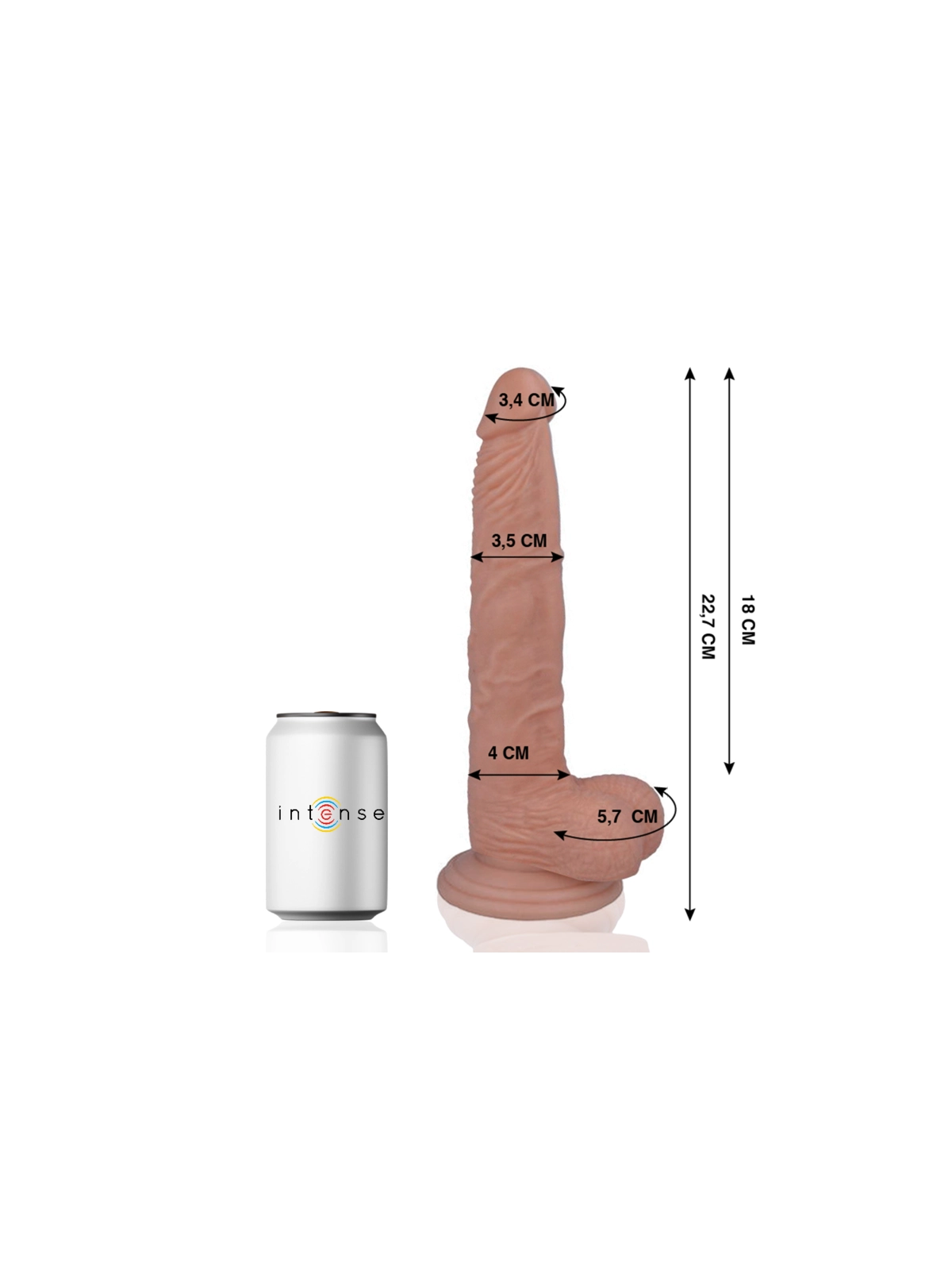 Mr 29 Realistischer Dildo 22.7 cm -O- 3.5 cm von Mr. Intense