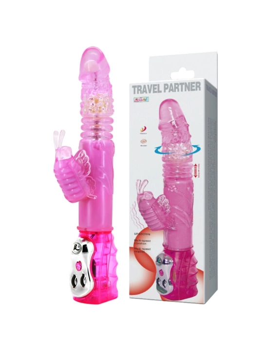 Travel Partner Up & Down Rotator Hase Rosa von Baile Rotations