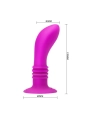 Booty Passion Vibrator Plug 10v von Pretty Love Smart