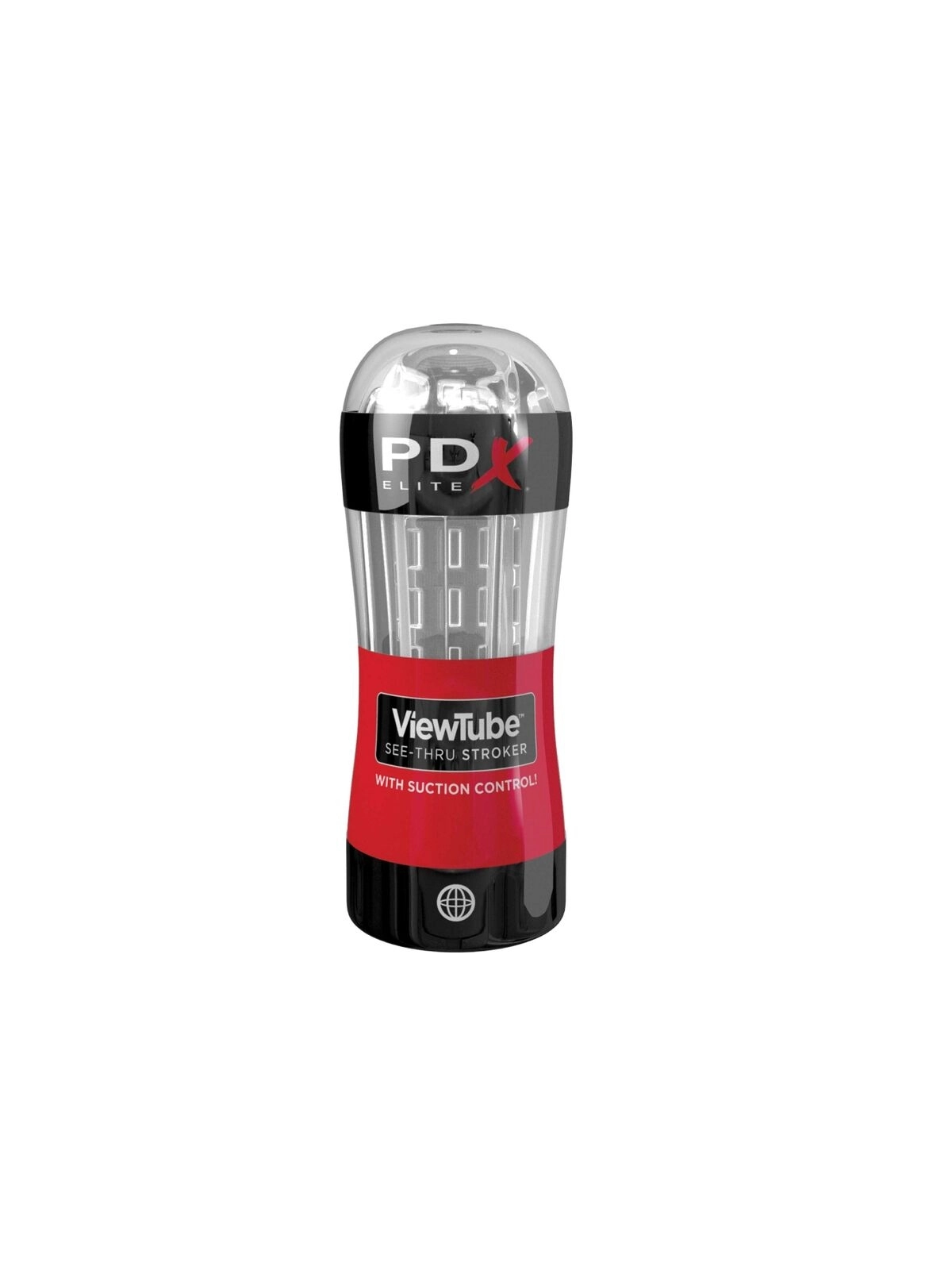 Stroker Viewtube Control Saug Transparent von Pdx Elite