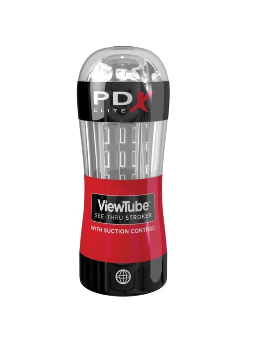 Stroker Viewtube Control Saug Transparent von Pdx Elite