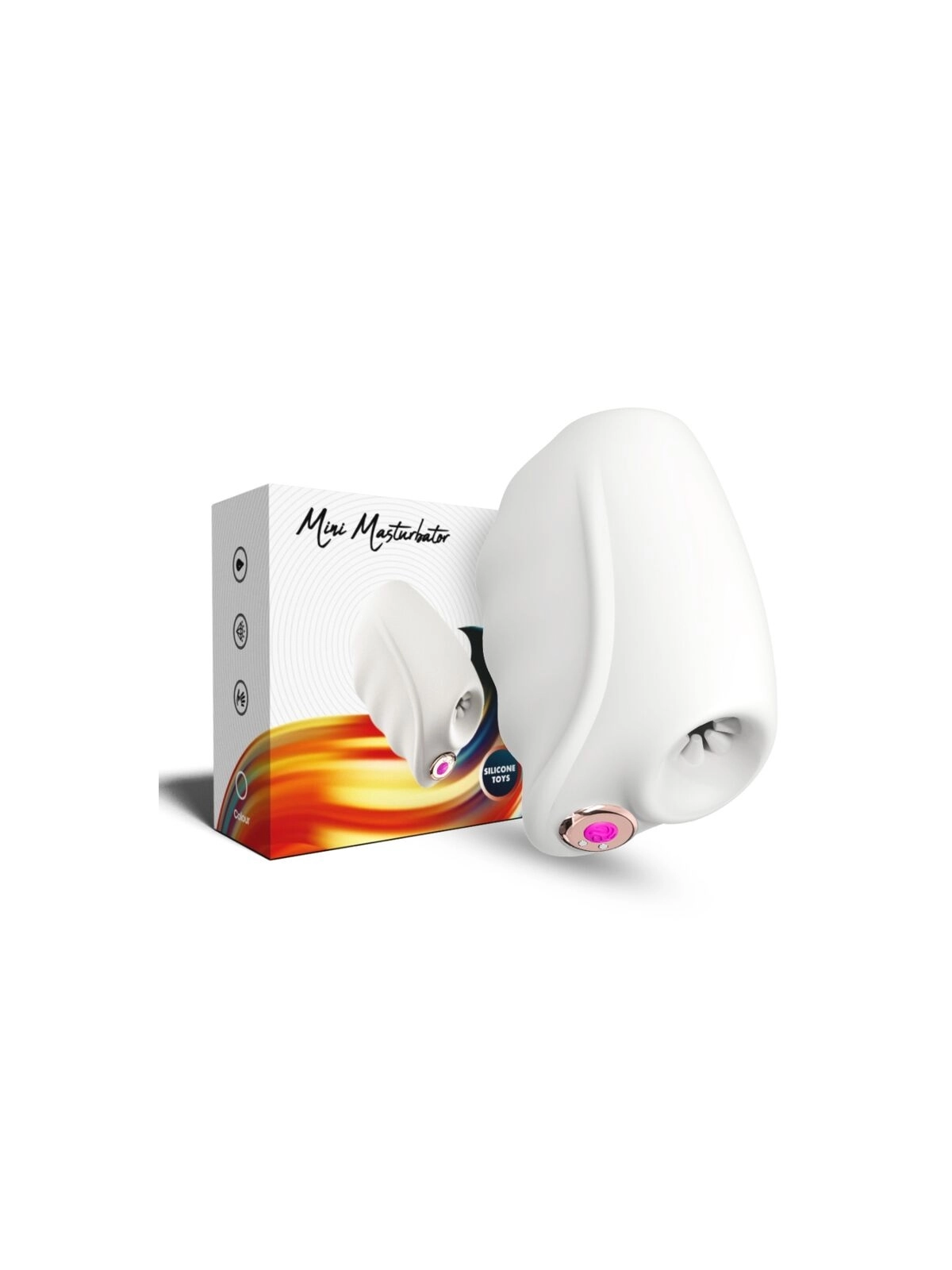 Master Masturbator & Vibrator Transparent von Armony For Him