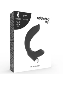 Prostatischer Vibrator wiederaufladbar, Modell 7 - Schwarz von Addicted Toys