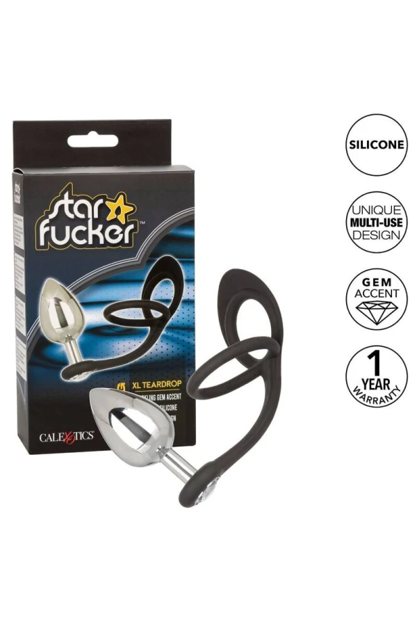 Star Fucker XL Teardrop Plug von Calexotics