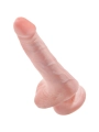 Realistischer Penis mit Eier 13.5 cm Leicht von King Cock