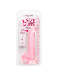 Grösse Königin-Dildo Rosa 20.3 cm von Calexotics