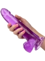 Grösse Königin-Dildo Lila 20.3 cm von Calexotics