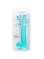 Grösse Königin-Dildo Blau 20.3 cm von Calexotics