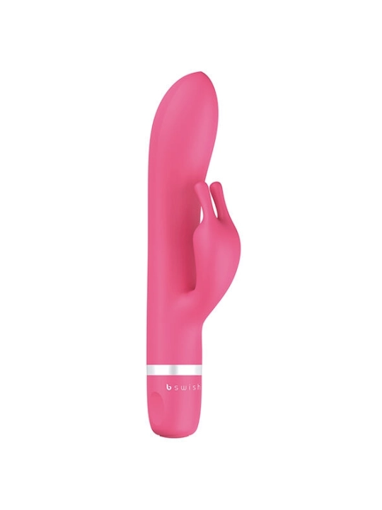 Bwild Klassisches Massager mit Kaninchen - Magenta von B Swish