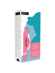 Bwild Klassisches Massager mit Kaninchen - Magenta von B Swish