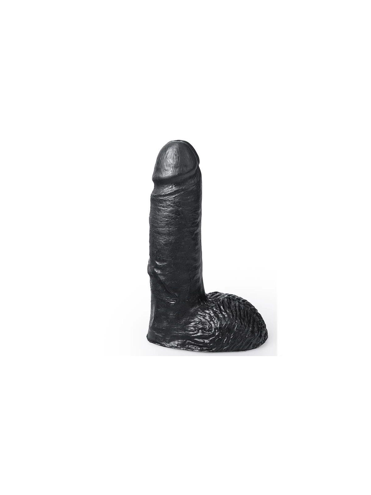 Realistischer Dildo Schwarz Farbe Cesar 19 cm von Hung System