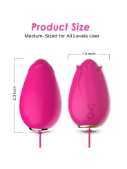 Mandala Eivibrator G-Spot Fernbedienbares Fuchsia von Armony Stimulators