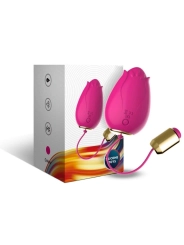 Mandala Eivibrator G-Spot Fernbedienbares Fuchsia von Armony Stimulators