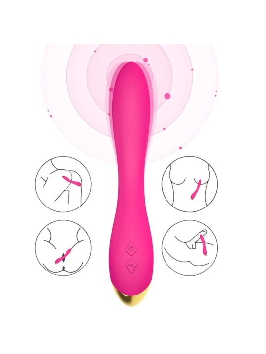 Flamingo Vibrator Multiposition Fuchsia von Armony Vibrators