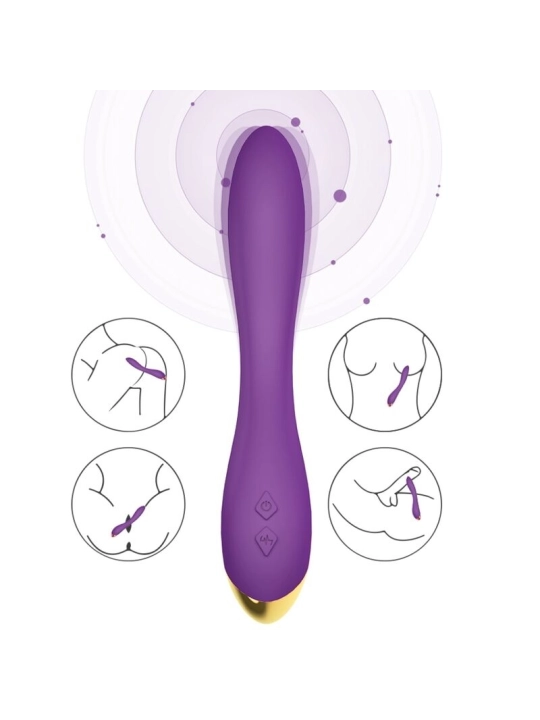 Flamingo Vibrator Multiposition Lila von Armony Vibrators