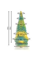 Cetus Grüner Tentakel-Dildo, Kleine Grösse von Epic