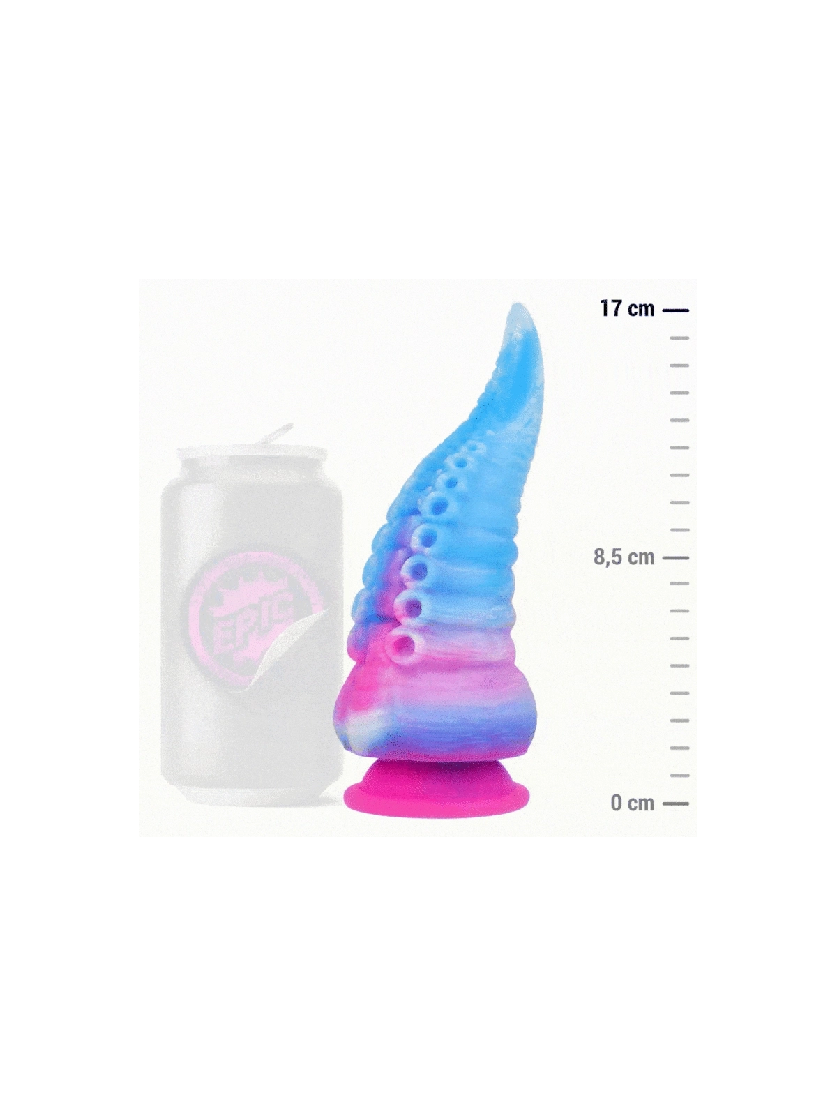 Phorcys Blauer Tentakel-Dildo, Kleine Grösse von Epic