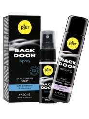 Back Door Set aus Anal-Gleitmittel und Spray von Pjur