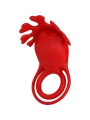 Ruben Vibratorring 7 Vibrationen Silikon Rot von Pretty Love Male