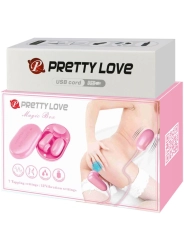 Magic Box Vibrationskugel & Rosa Stimulator von Pretty Love Smart