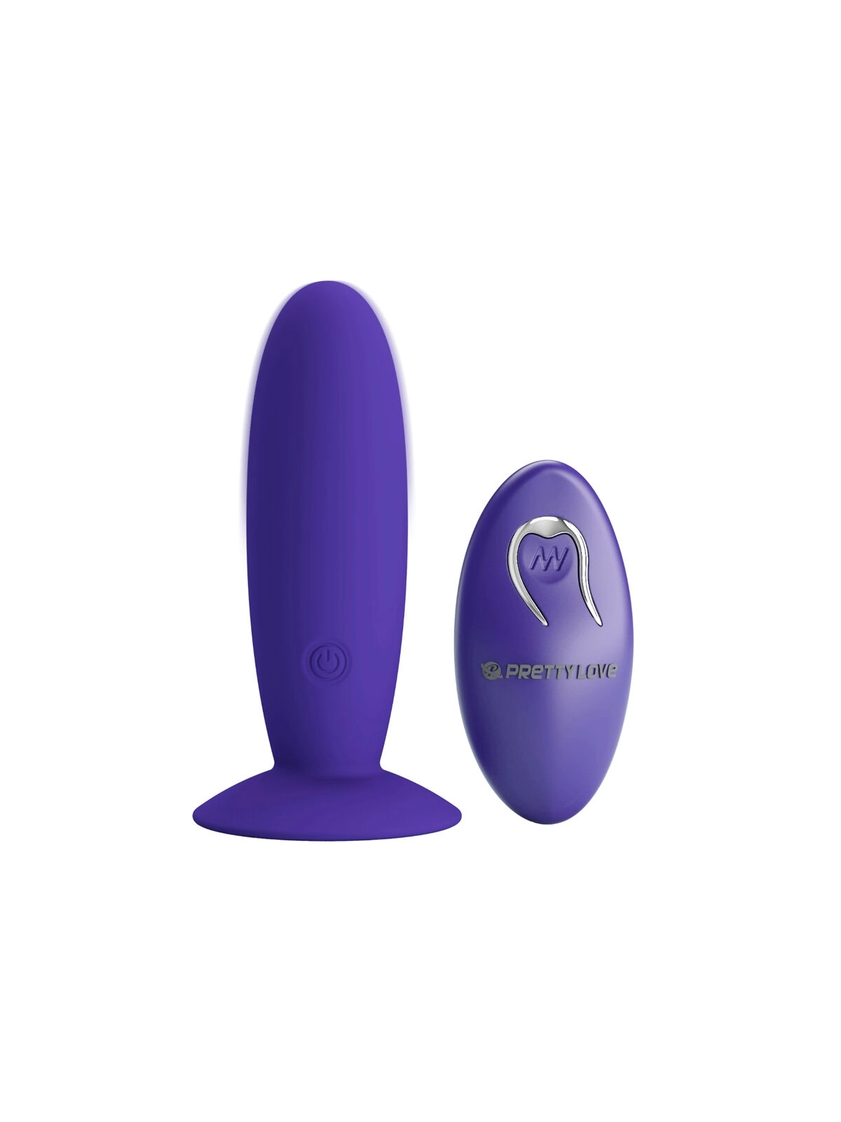 Jugendplug Analvibrator mit Fernbedienbares Violett von Pretty Love Youth