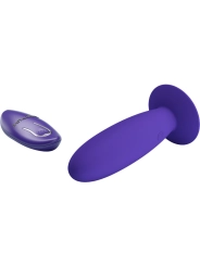 Jugendplug Analvibrator mit Fernbedienbares Violett von Pretty Love Youth