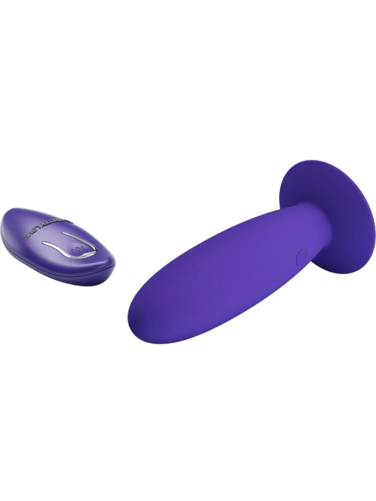 Jugendplug Analvibrator mit Fernbedienbares Violett von Pretty Love Youth