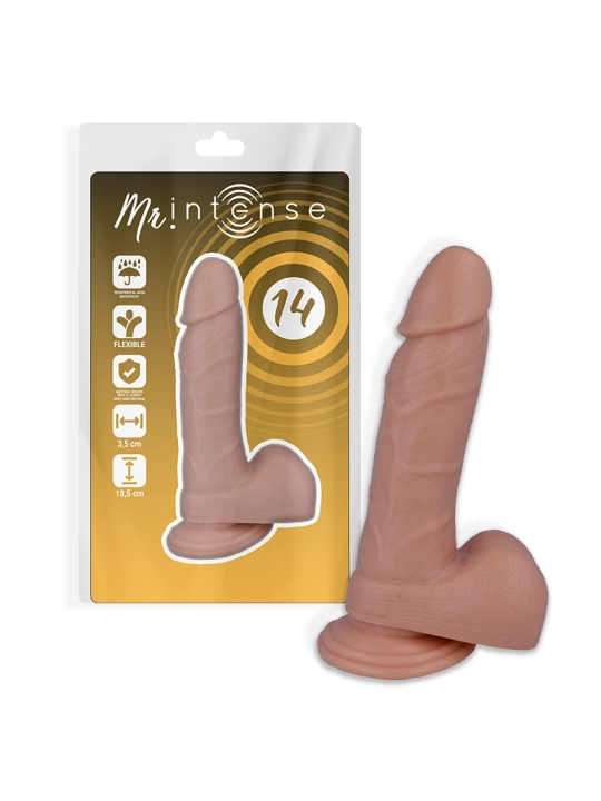 Mr 14 Realistischer Dildo 18.5 cm -O- 3.8 cm von Mr. Intense