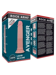 Liquid Silicone Premium Avenger Realistic 19 cm -O- 3.98 cm von Rock Army