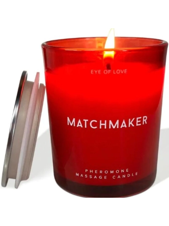 Matchmaker Red Diamond Massagekerze Ziehen Ihn 150 ml von Eye Of Love