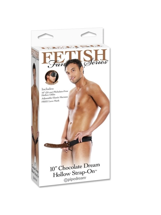 Fetish Fantasy Chocolate Dream Hohl Strap-On von Fetish Fantasy Series