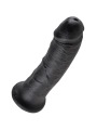 8 Dildo Schwarz 20.3 cm von King Cock