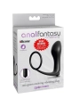 Ass-Gasm Cockring Vibrator Plug von Anal Fantasy Elite Collection